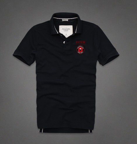 Abercrombie Fitch Hombres Polo Corto Remera AF7103